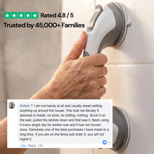 Steady Shower Handle Bar