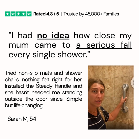 Steady Shower Handle Bar